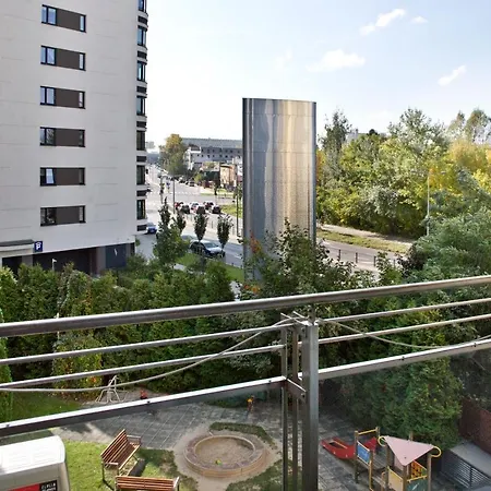 公寓 2 Bedrooms Bukowinska P&o Serviced 华沙
